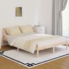 vidaXL Bed Frame without Mattress Solid Wood Pine 140x200cm