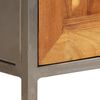 vidaXL Bedside Cabinet Recycled Teak and Steel 40x30x50 cm