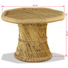 vidaXL Coffee Table Bamboo Octagon 60x60x45 cm