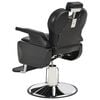 vidaXL Barber Chair Black 72x68x98 cm Faux Leather