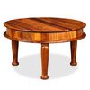 vidaXL Coffee Table Solid Acacia Wood 70x70x40 cm