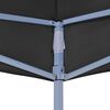 vidaXL Party Tent Roof 6x3 m Black 270 g/m²