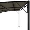 vidaXL Garden Sunshade Awning 4x3x2.55 m Taupe