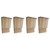 vidaXL Bat Houses 4 pcs 22x12x34 cm Wood