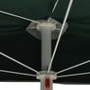 vidaXL Garden Half Parasol with Pole 180x90 cm Green