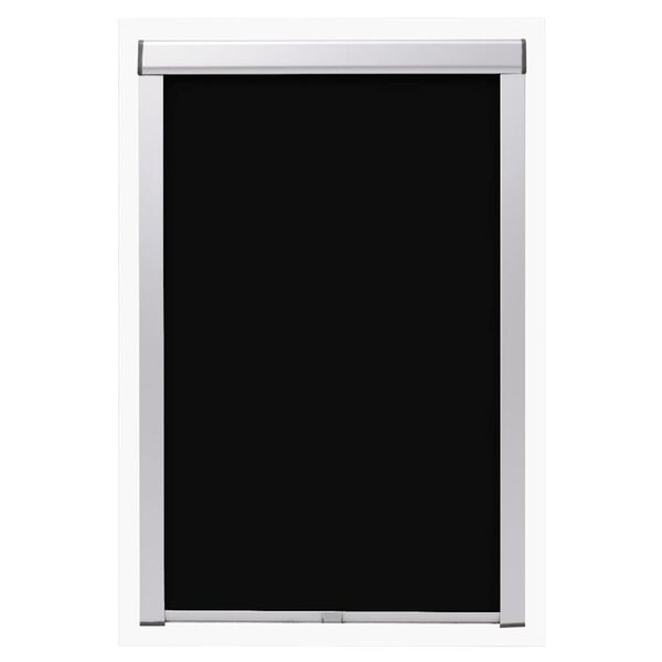 vidaXL Blackout Roller Blinds Black M08/308