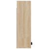 vidaXL Wall-mounted Bathroom Cabinet Sonoma Oak 32x20x67 cm