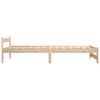 vidaXL Bed Frame without Mattress Solid Pine Wood 90x200 cm