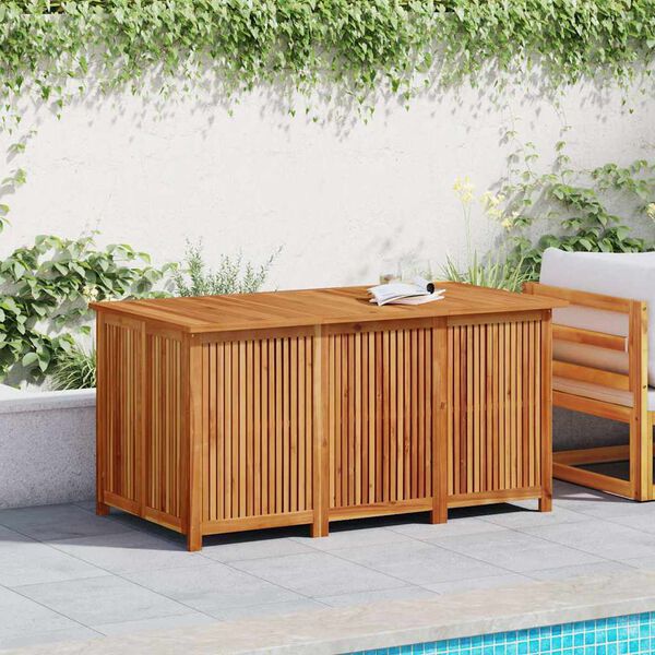 vidaXL Garden Storage Box 150x80x75 cm Solid Wood Acacia