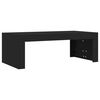 vidaXL Coffee Table Black 102x50x36 cm Engineered Wood
