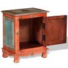 vidaXL Nightstand Solid Mango Wood Orange