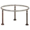 vidaXL Rustic Fire Pit Ø 40 cm Iron