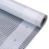 vidaXL Leno Tarpaulin 260 g/m&sup2; 3x15 m White