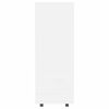 vidaXL Wardrobe White 80x40x110 cm Engineered Wood