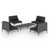 vidaXL Garden Lounge Set | Dark Grey