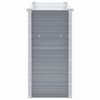 vidaXL Garden Raised Bed Galvanised Steel 160x40x77 cm Grey