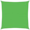 vidaXL Sunshade Sail 160 g/m&sup2; Light Green 4x4 m HDPE