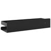 vidaXL Shower Shelf Matt Black 30x10x6 cm Brushed 304 Stainless Steel