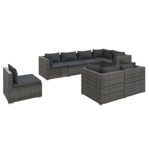 vidaXL Garden Lounge Set | Grey, anthracite