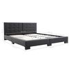 vidaXL Bed Frame without Mattress Black Faux Leather 200x160 cm