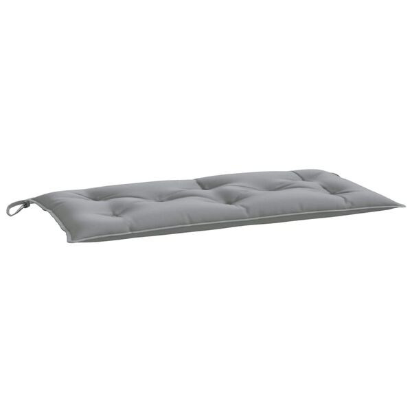 vidaXL Garden Bench Cushion Grey 100x50x7 cm Oxford Fabric