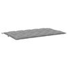 vidaXL Garden Bench Cushion Grey 180x(50+50)x7cm Oxford Fabric