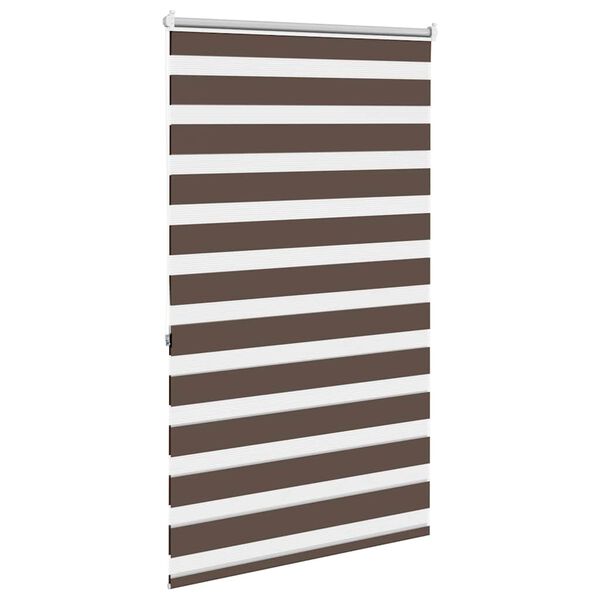 vidaXL Zebra Blind 100 x 175 cm Coffee