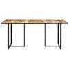 vidaXL Dining Table 180 cm Rough Mango Wood