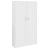 vidaXL Book Cabinet White 82,5x30,5x150 cm Engineered Wood