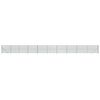 vidaXL Chain Link Fence with Spike Anchors Green 1.8x25 m