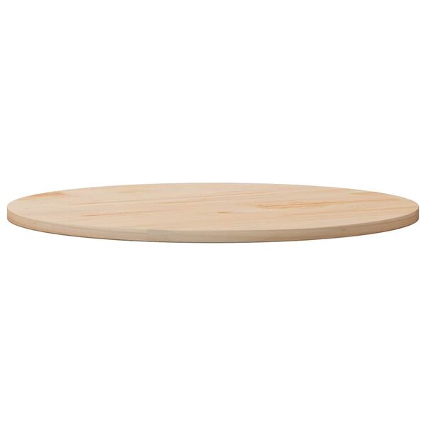 vidaXL Table Top Ø80x2.5 cm Solid Wood Pine