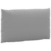 vidaXL Pallet Cushions 2 pcs Grey Oxford Fabric