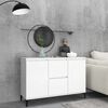 vidaXL Sideboard White 102x35x70 cm Engineered Wood