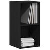 vidaXL LP Storage Box Black Oak 71x34x36 cm Engineered Wood