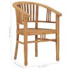vidaXL 3 Piece Garden Dining Set Solid Teak Wood