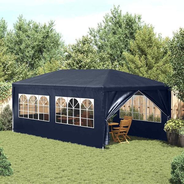 vidaXL Party Tent 3x6 m Blue