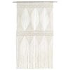 vidaXL Macrame Curtain 140x240 cm Cotton