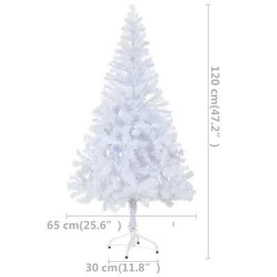 vidaXL Artificial Pre-lit Christmas Tree with Ball Set 120cm 230 Branches