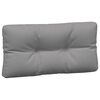 vidaXL Pallet Cushions 7 pcs Grey Fabric