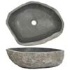 vidaXL Basin River Stone Oval (45-53)x(34-41) cm