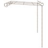 vidaXL Garden Pergola Antique Brown 4x3x2.5 m Iron