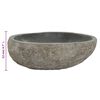 vidaXL Basin River Stone Oval (29-38)x(24-31) cm