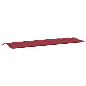 vidaXL Garden Bench Cushion Wine Red 200x50x7 cm Oxford Fabric