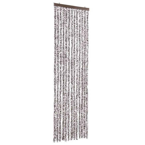 vidaXL Insect Curtain Brown and Beige 56x200 cm Chenille