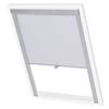 vidaXL Blackout Roller Blind White SK06