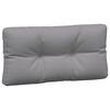vidaXL Pallet Cushions 3 pcs Grey Fabric