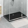 vidaXL Shower Base Tray with Dots White 80x120x4 cm ABS