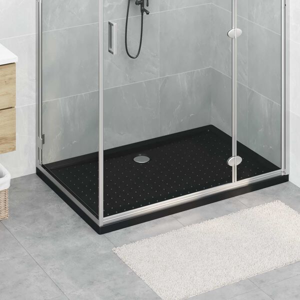 vidaXL Shower Base Tray with Dots White 80x120x4 cm ABS
