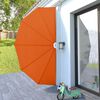 vidaXL Collapsible Terrace Side Awning Terracotta 200 cm