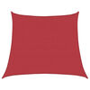 vidaXL Sunshade Sail 160 g/m&sup2; Red 4/5x4 m HDPE